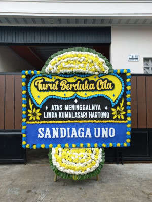 Papan Bunga Duka di Kepenuhan