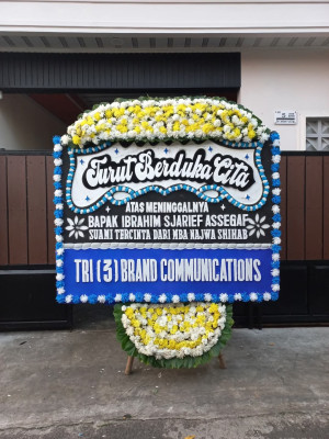 Papan Bunga Duka di Kepenuhan